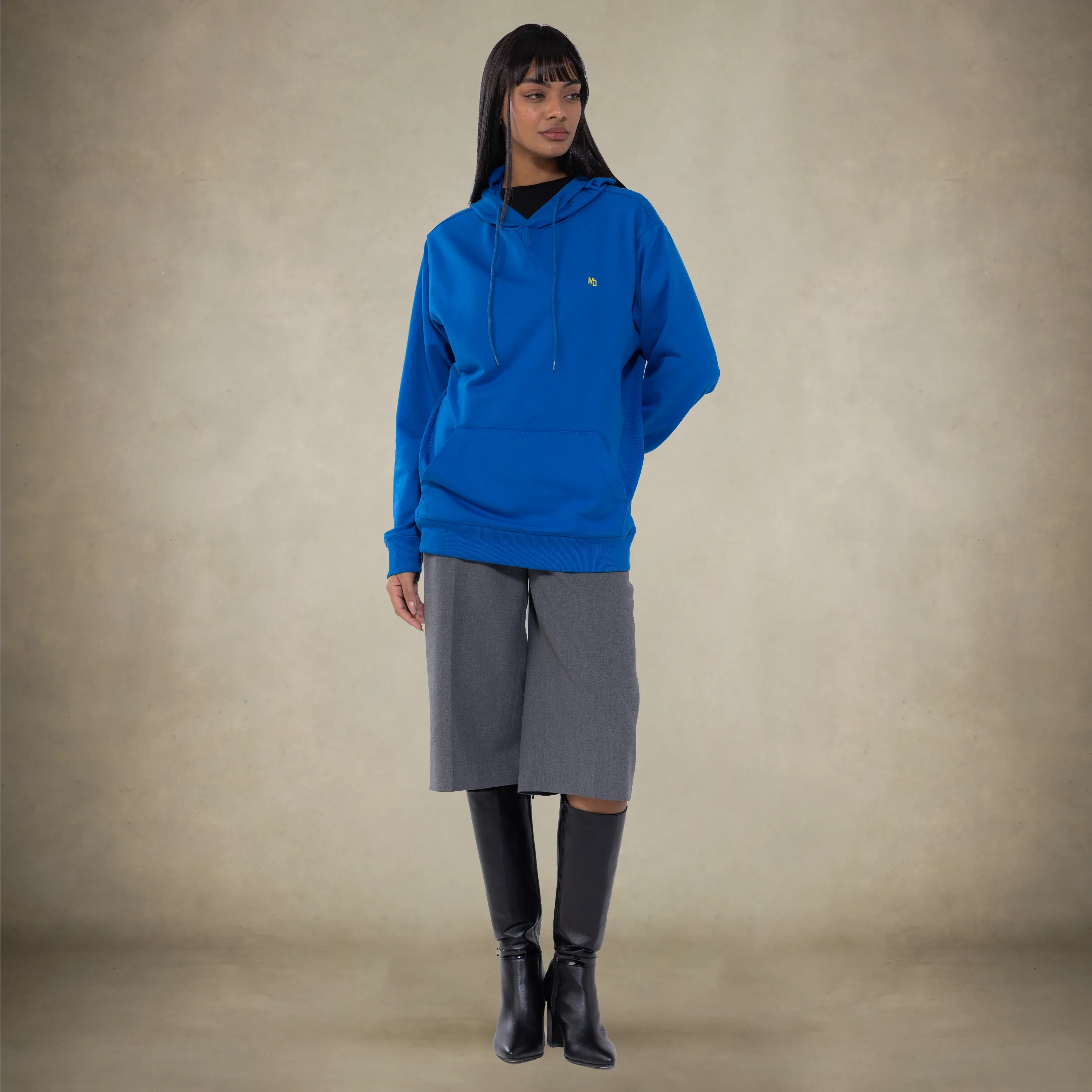 Women's Oversized Pullover Hooded Sweatshirt - Image 70