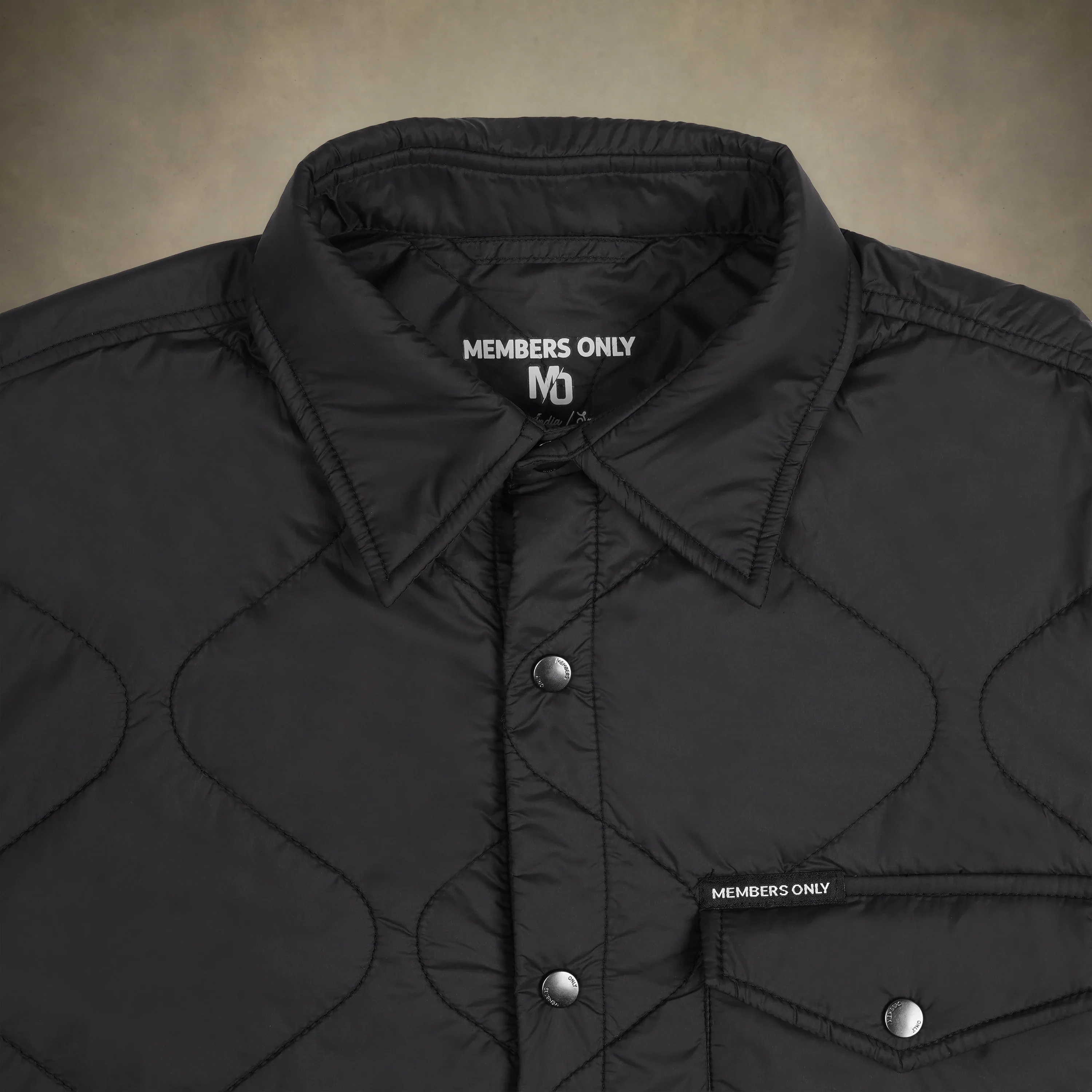 Women's Oversized Quilted Shirt Jacket - Image 12